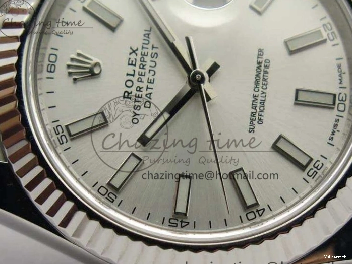 Noob Stick DateJust SS 1:1 Markers Best Bracelet Silver Jubilee A3235 On Edition 228238 Dial 1225